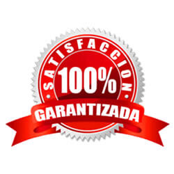 100% satisfacción garantizada